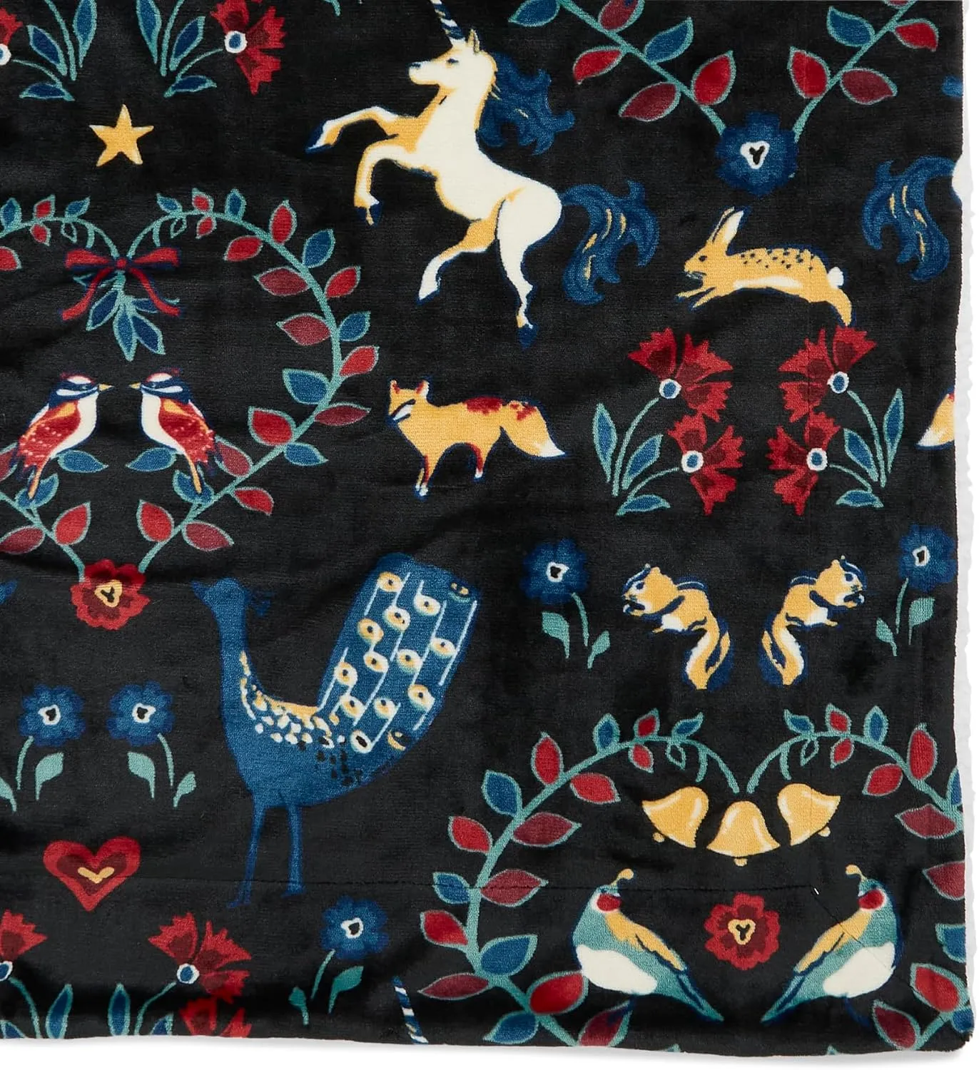 Vera Bradley Fleece Cozy Life Throw Blanket, Enchanting Dream