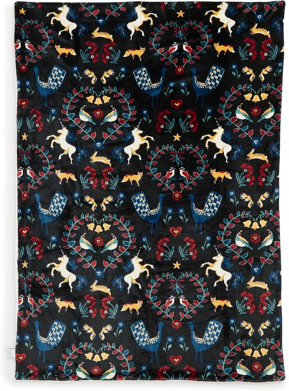 Vera Bradley Fleece Cozy Life Throw Blanket, Enchanting Dream