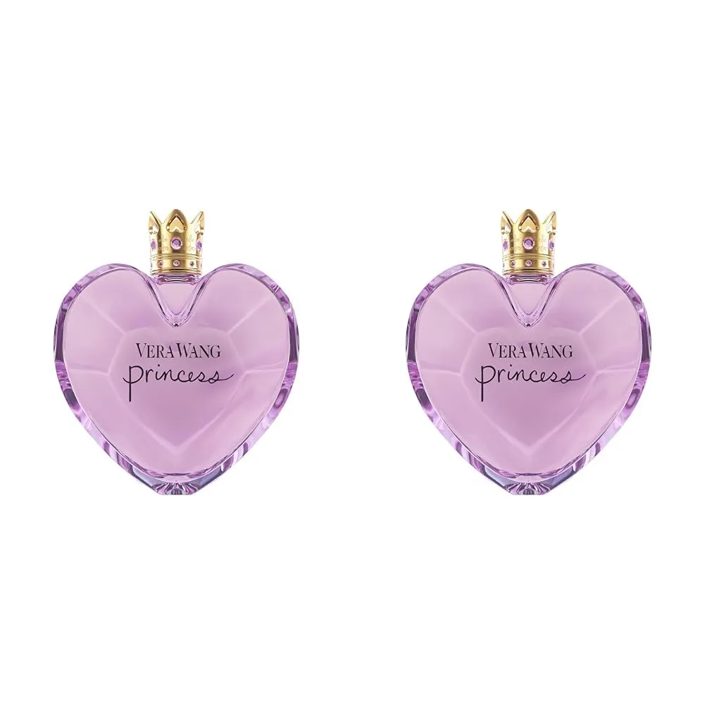 Vera Wang Princess Eau de Toilette Spray for Women, Vanilla, 3.4 and 1.7 Fl Ounce