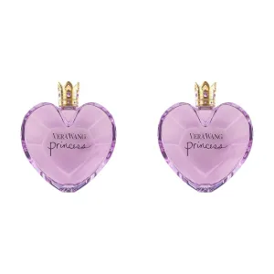 Vera Wang Princess Eau de Toilette Spray for Women, Vanilla, 3.4 and 1.7 Fl Ounce