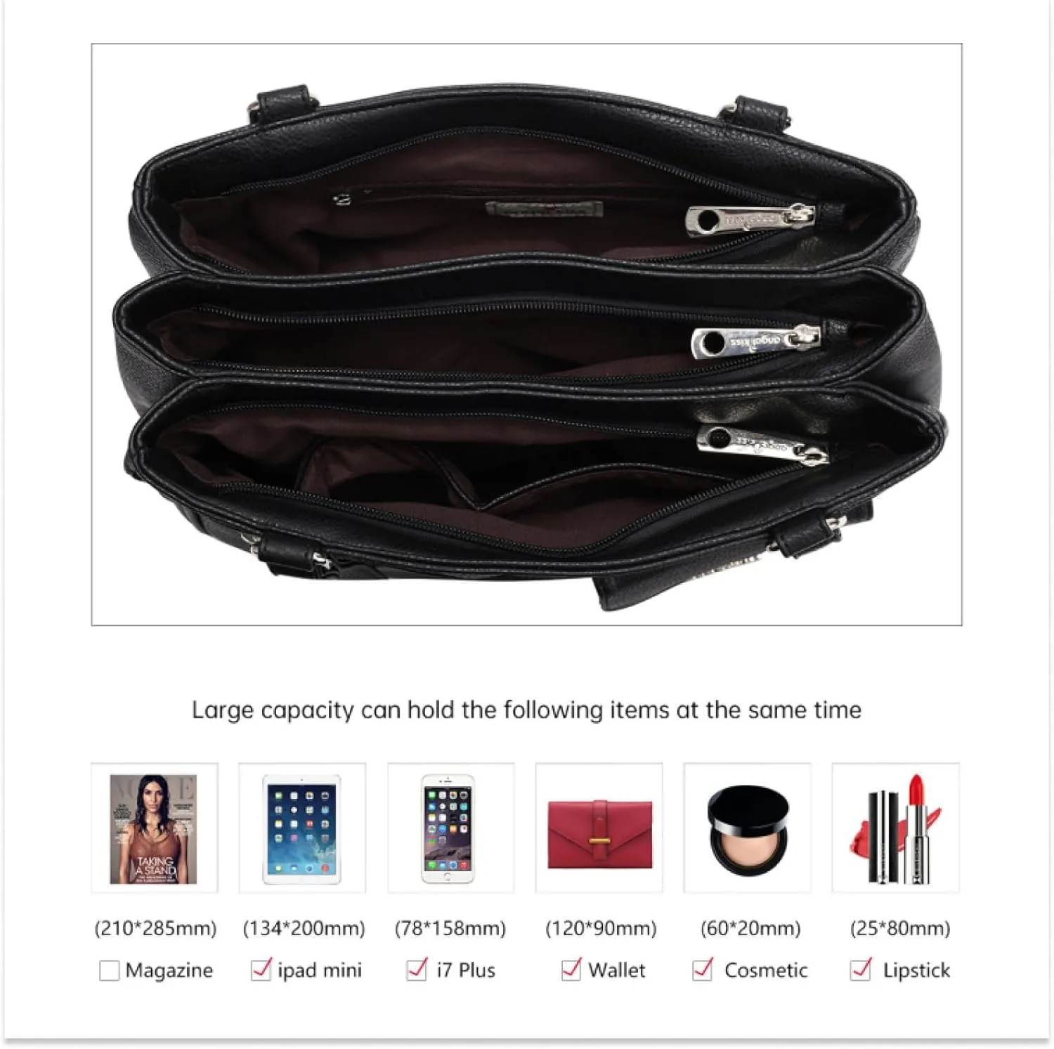 Vintage Women’s Waterproof Soft Pu Leather Wallet & Handbag - Spacious Shoulder Tote for Everyday Use