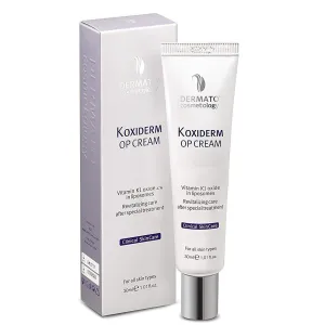 Vitamin K1 Oxiderm Cream Minimizing Appearance of Old and New Scars, Dark Eye Circles, Bruises, Varicose Veins, Purpura and Redness 1.01Oz (2 BOXES)