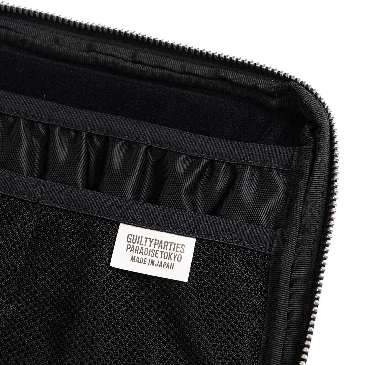 wacko maria x porter by yoshida travel pouch (black)