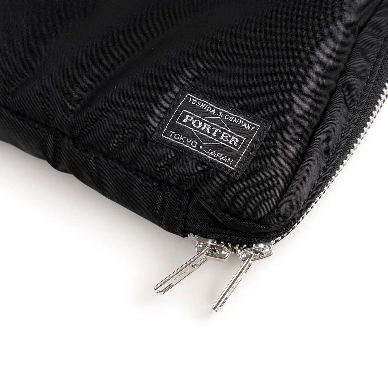 wacko maria x porter by yoshida travel pouch (black)