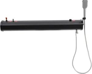 Water Tank for Camping Shower, Roof Rack Mount Self-Pressurized Shower Tank with Hose Shower Head Portable Road Shower Water Storage Tank, for SUVs Sedans RVs