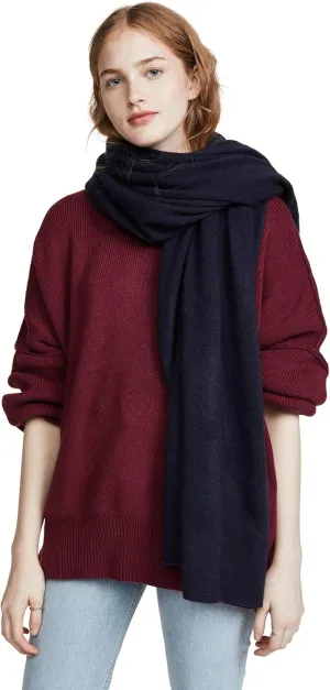 White   Warren Women's Cashmere Travel Wrap Scarf