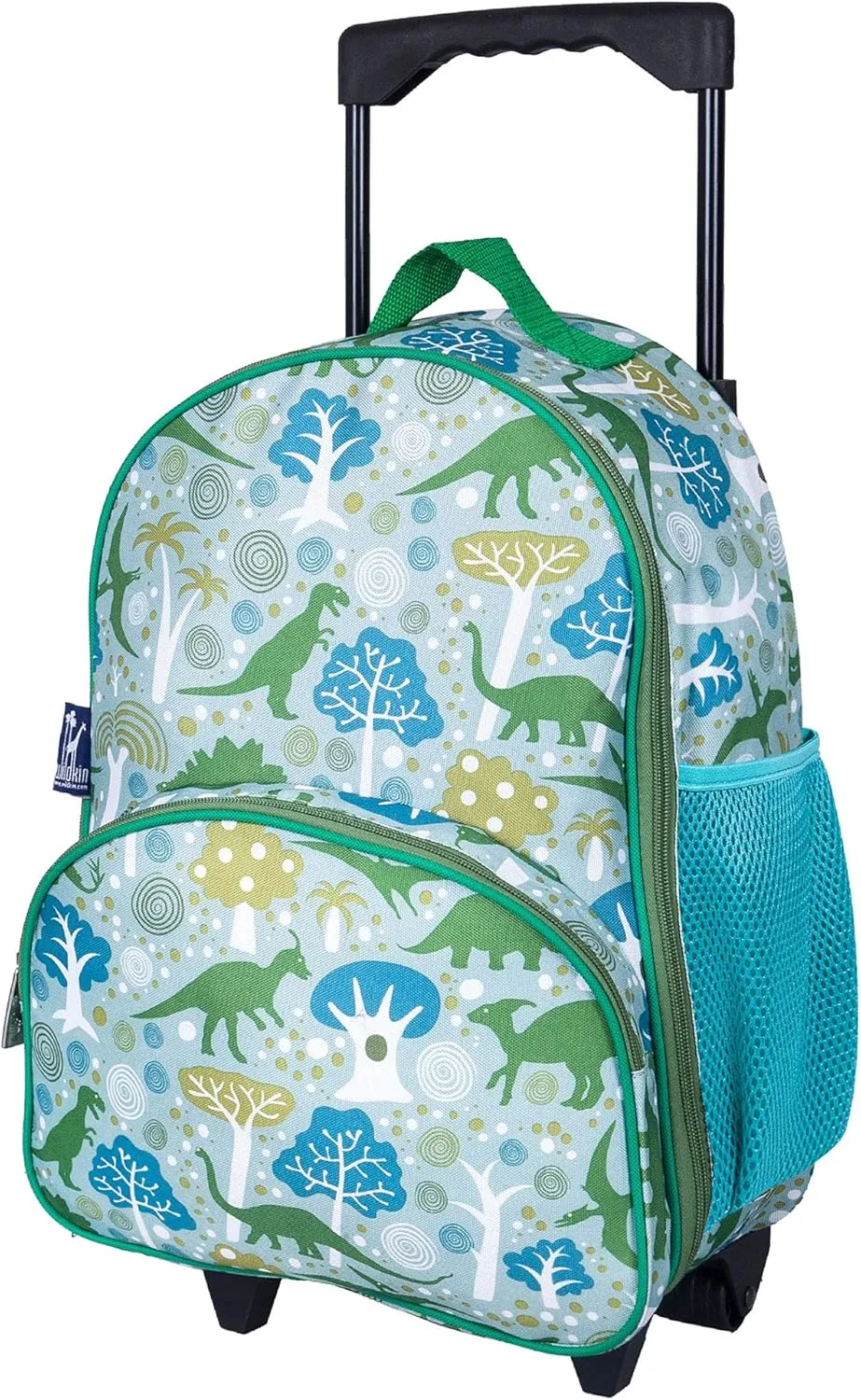 Wildkin Kids Rolling Luggage – Carry-On Size for School & Overnight Travel