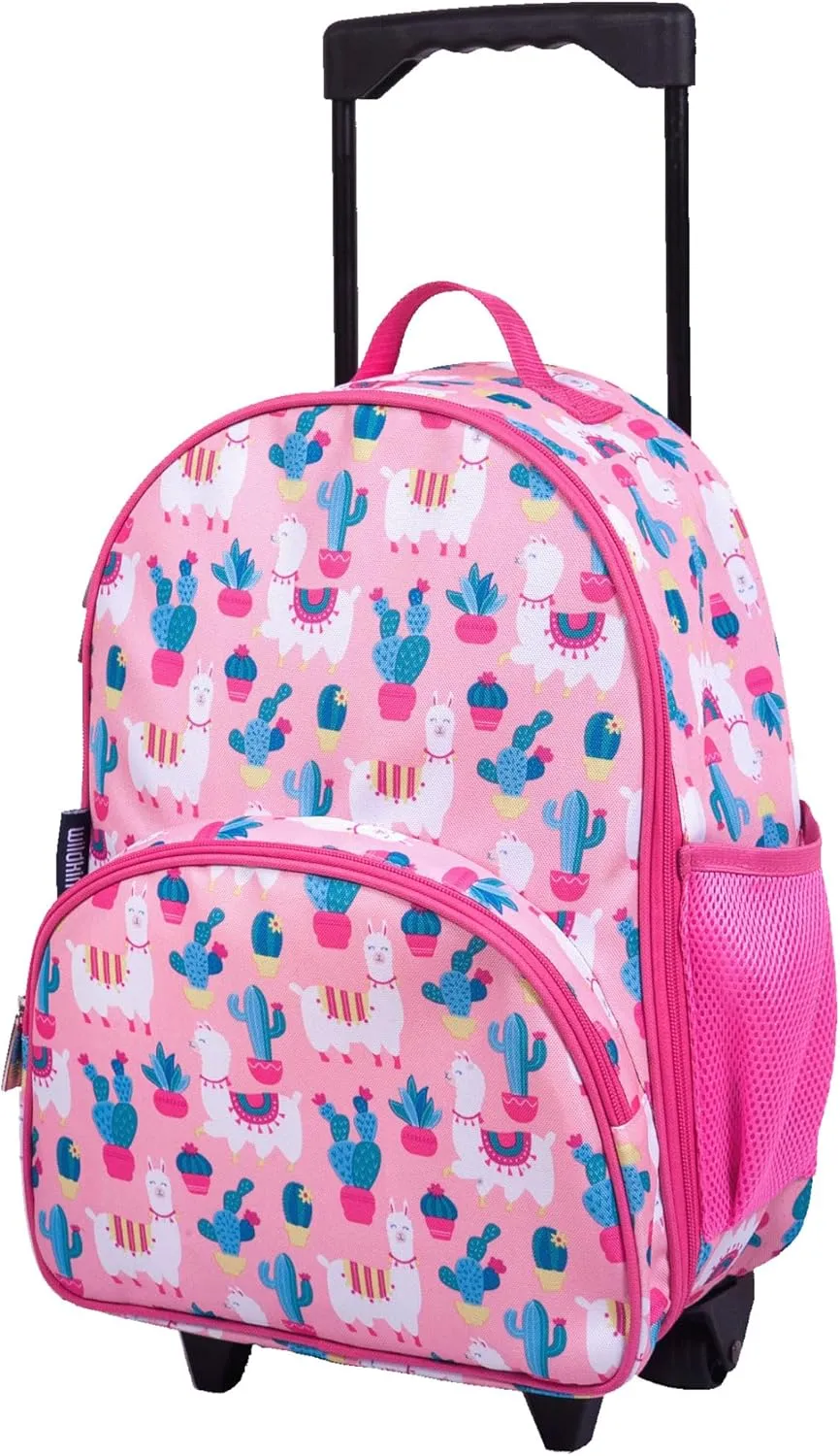 Wildkin Kids Rolling Luggage – Carry-On Size for School & Overnight Travel