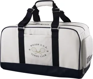 WILSON 1914 Heritage Tennis Racket Bags - Cream/Dark Navy