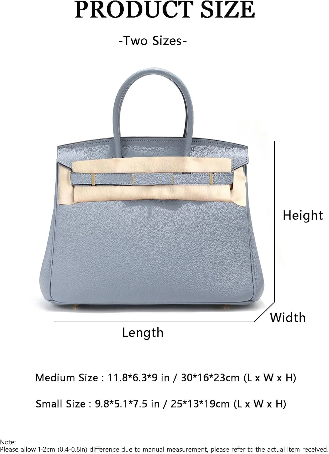 Women's Leather Handbag, Luxury Designer Tote Bag for Work & Travel, Fashion Shoulder Crossbody