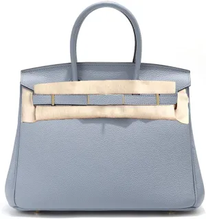 Women's Leather Handbag, Luxury Designer Tote Bag for Work & Travel, Fashion Shoulder Crossbody