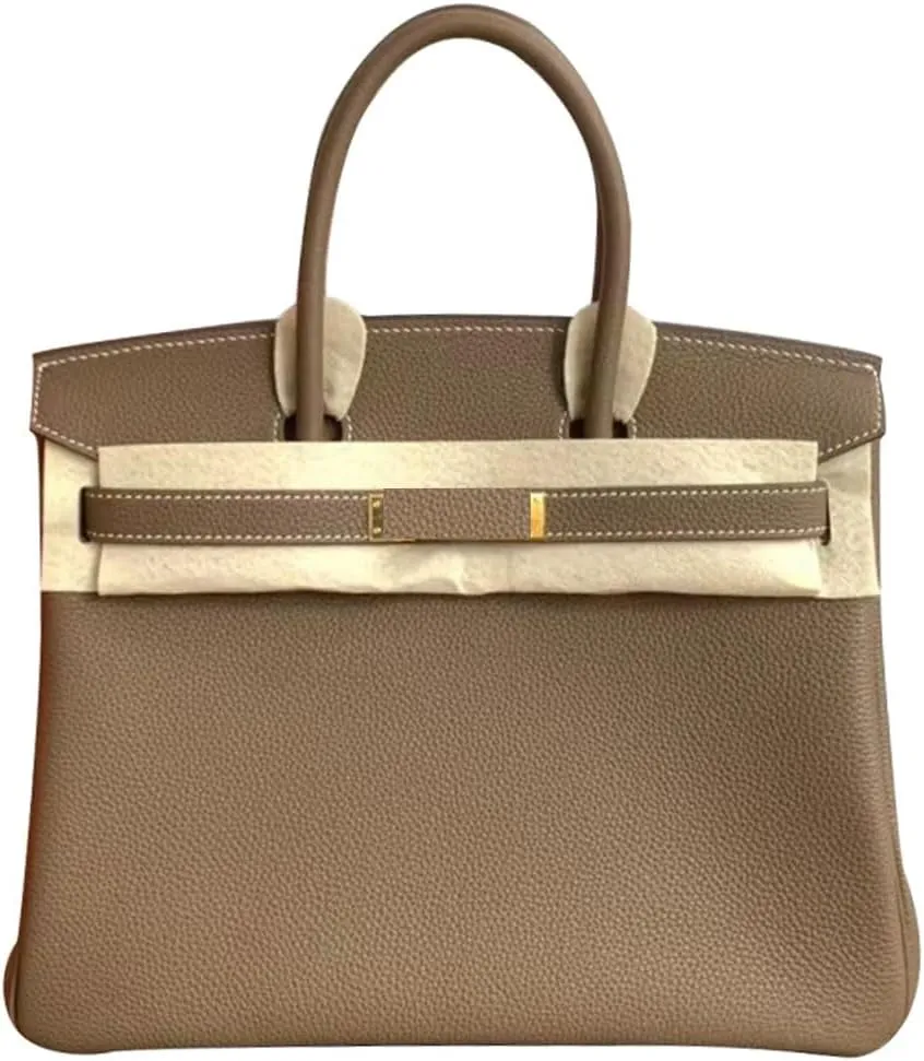 Women's Leather Handbag, Luxury Designer Tote Bag for Work & Travel, Fashion Shoulder Crossbody