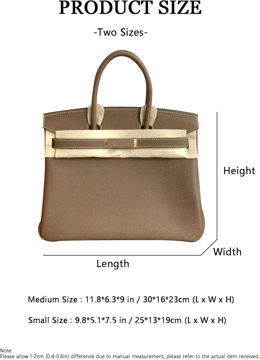 Women's Leather Handbag, Luxury Designer Tote Bag for Work & Travel, Fashion Shoulder Crossbody