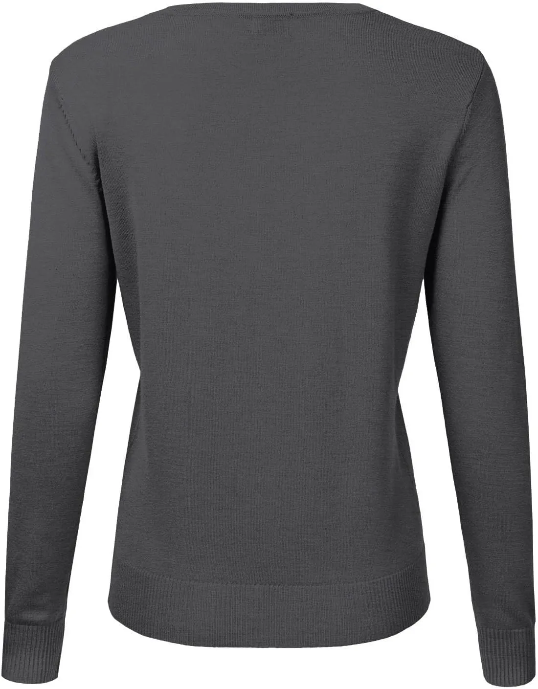 Womens Lightweight V-Neck Cardigan Sweater Trendy Business Casual Jackets Long Sleeve Button Down Lounge Sweater Tops
