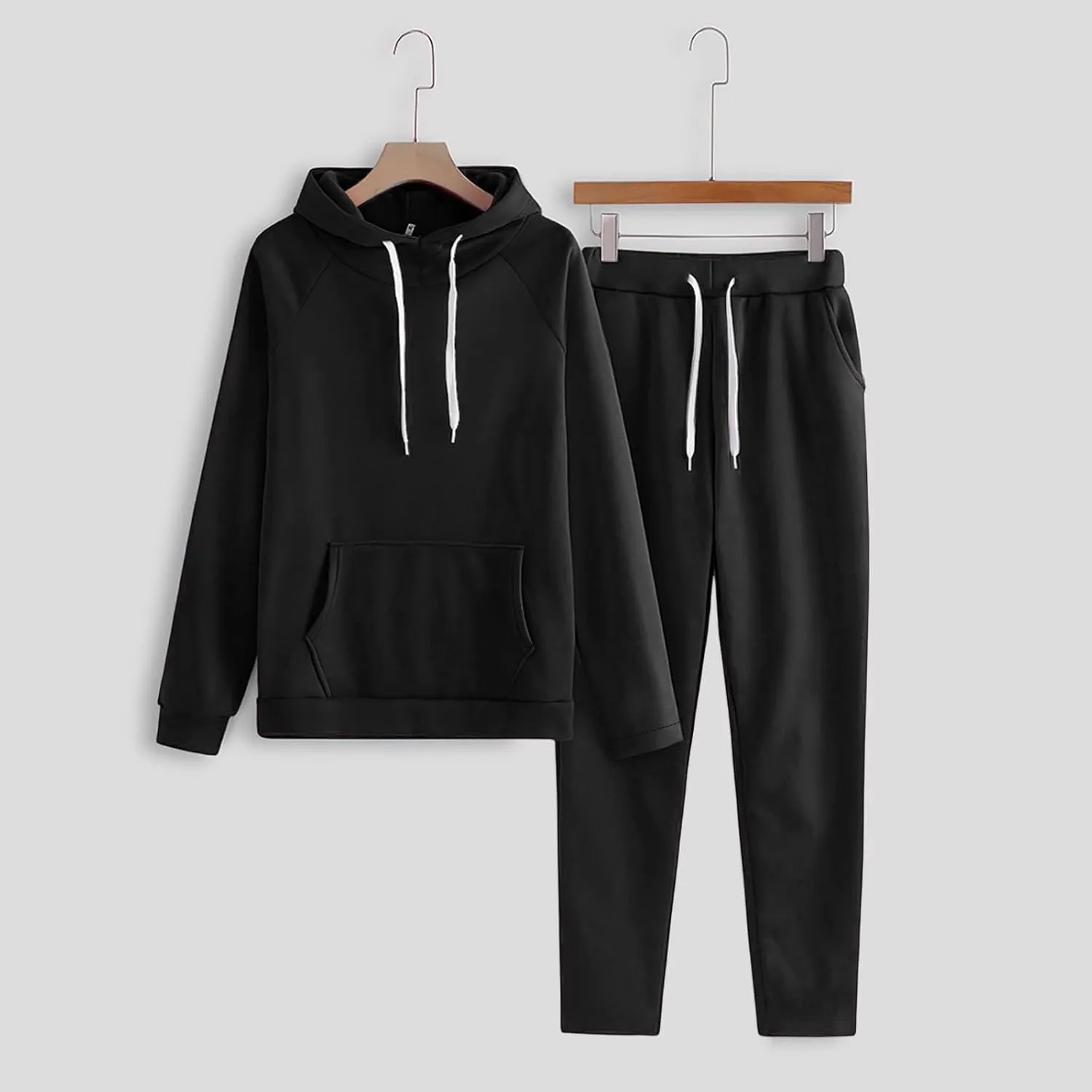 Womens Oversized Casual 2 Piece Tracksuit Trendy Hoodie Jogging Pant Outfits Going Out Athletic Lounge Sweatsuit Sets