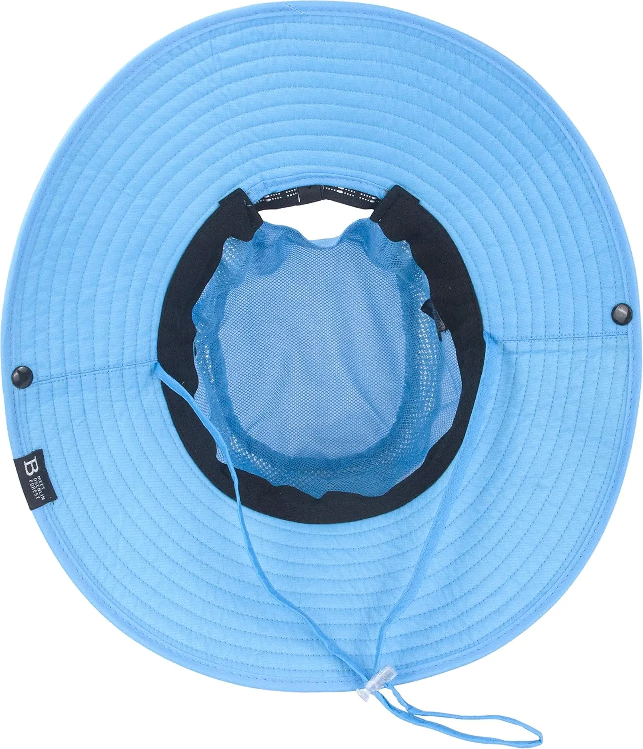 Womens Ponytail Sun Hat Summer Wide Brim Outdoor UV Protection Mesh Bucket Cap for Beach Fishing Gardening