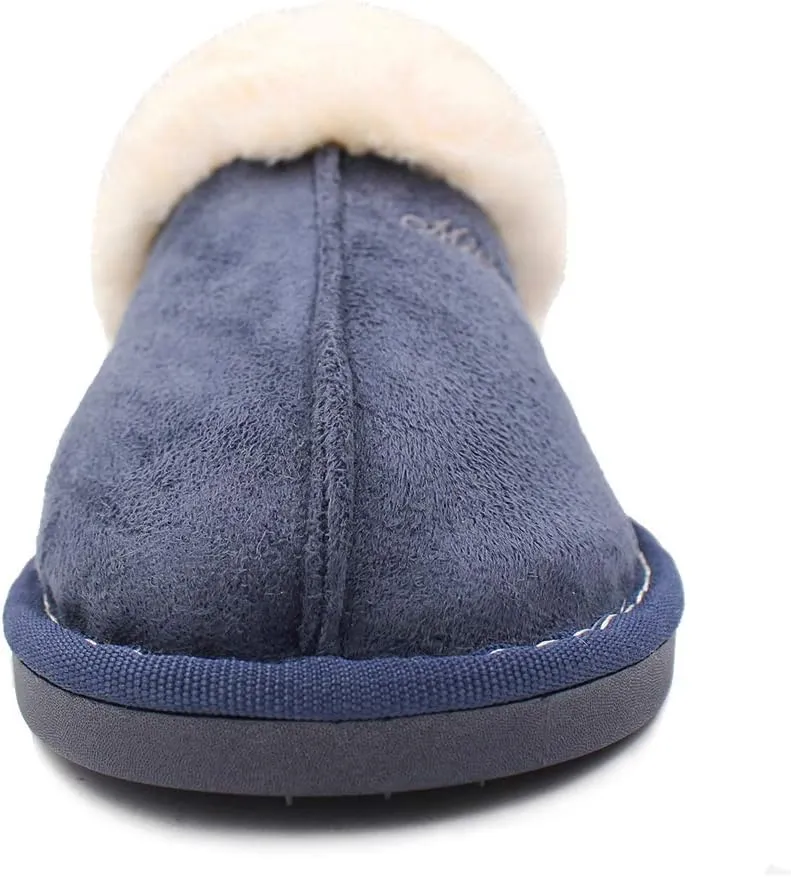 Womens Slippers Soft Plush Warm House Shoes Anti-Slip Fluffy Fur Indoor/Outdoor Slippers