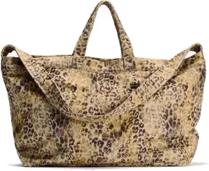 Women's Tote Bag Leopard Print Large Capacity Shoulder Tote Handle Bag for College Work Travel Shopping