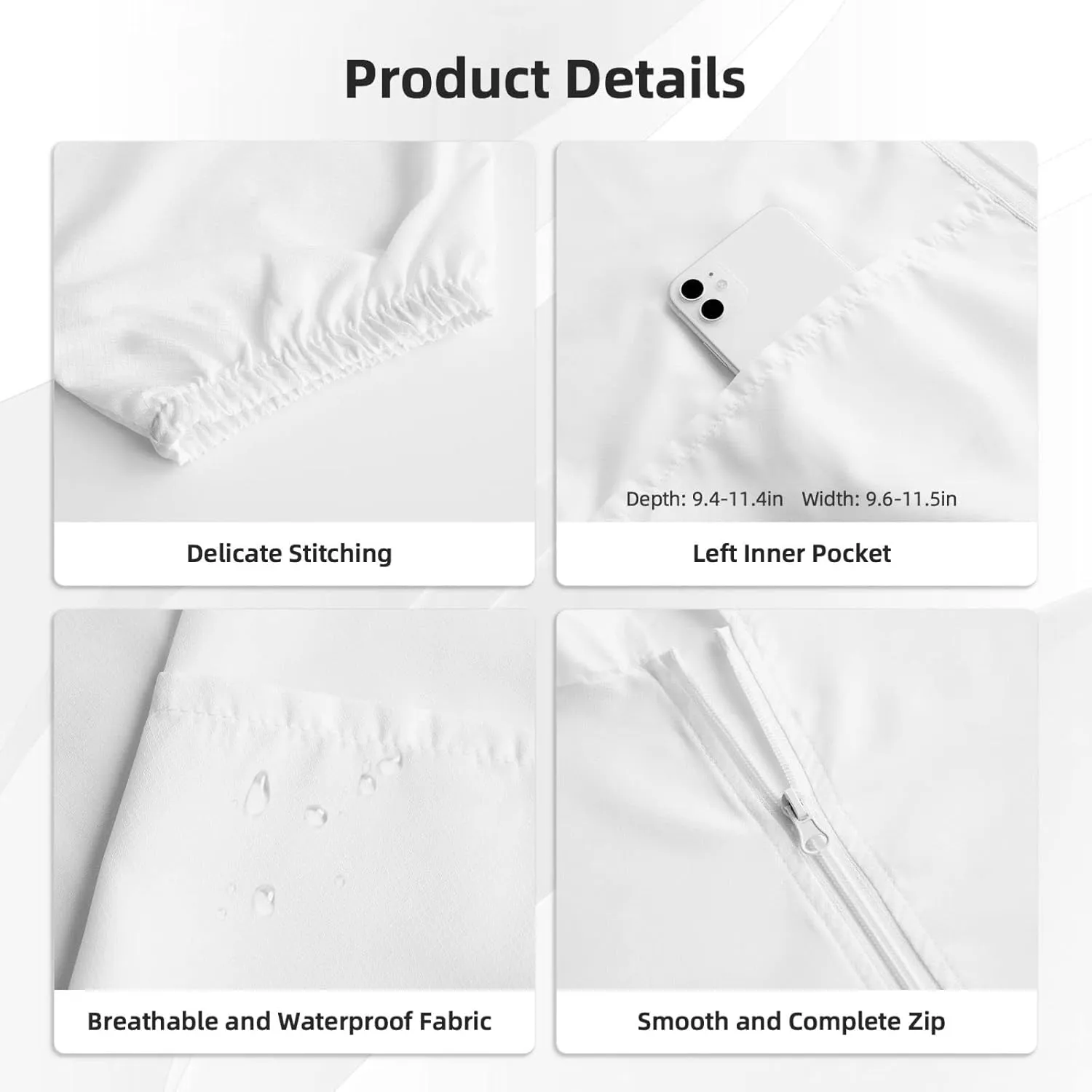 Women's UPF 50  Sun Protection Hooded Jacket Long Sleeve UV Shirts With Pockets Hiking Outdoor Performance