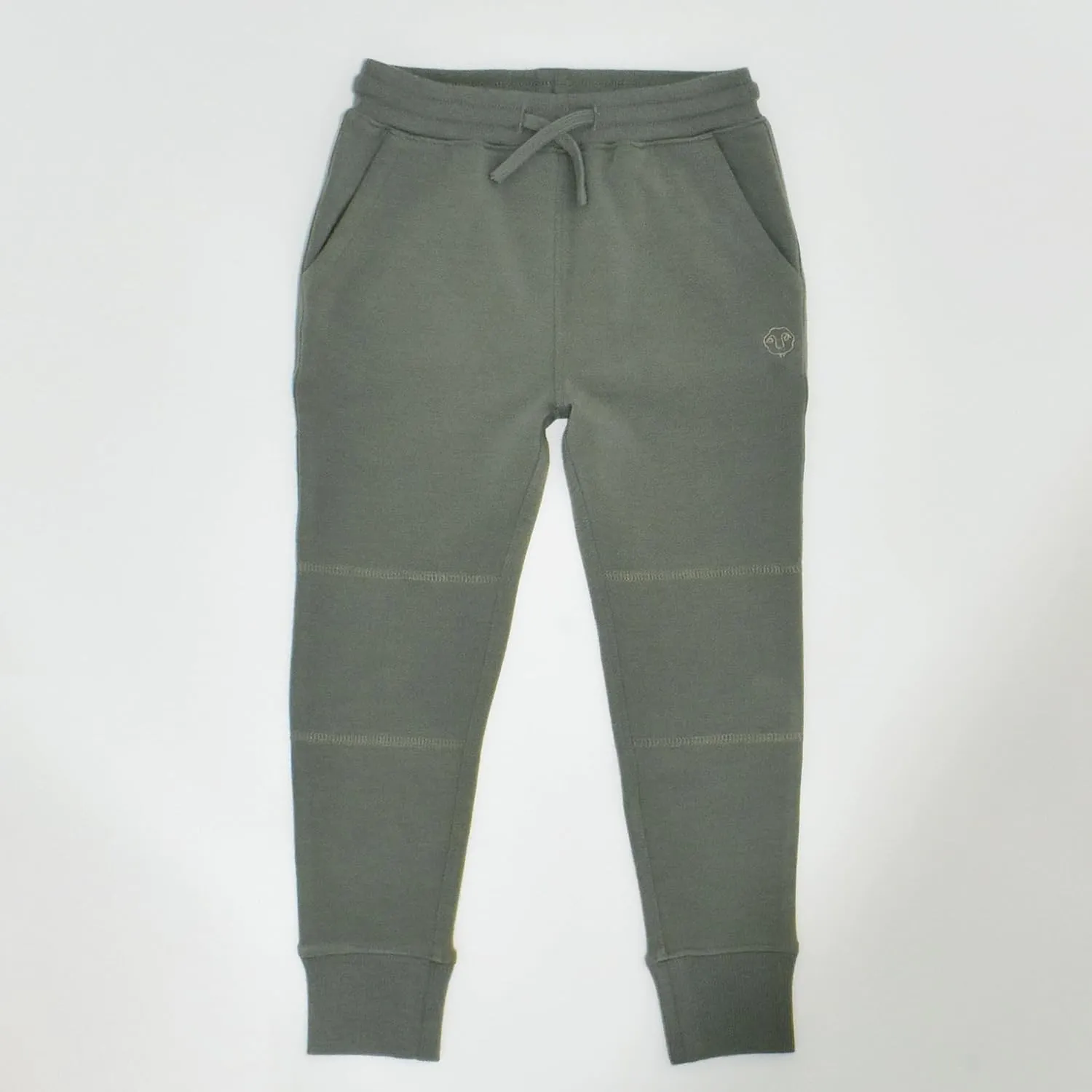 Woolino Merino Wool Kids Jogger Pants with Pockets - Ultra Soft and Cozy Sweatpants for Boys and Girls