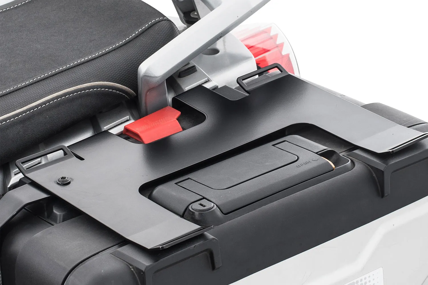 Wunderlich Luggage rails for original Vario case R 1200 GS to 2012 – Set – black