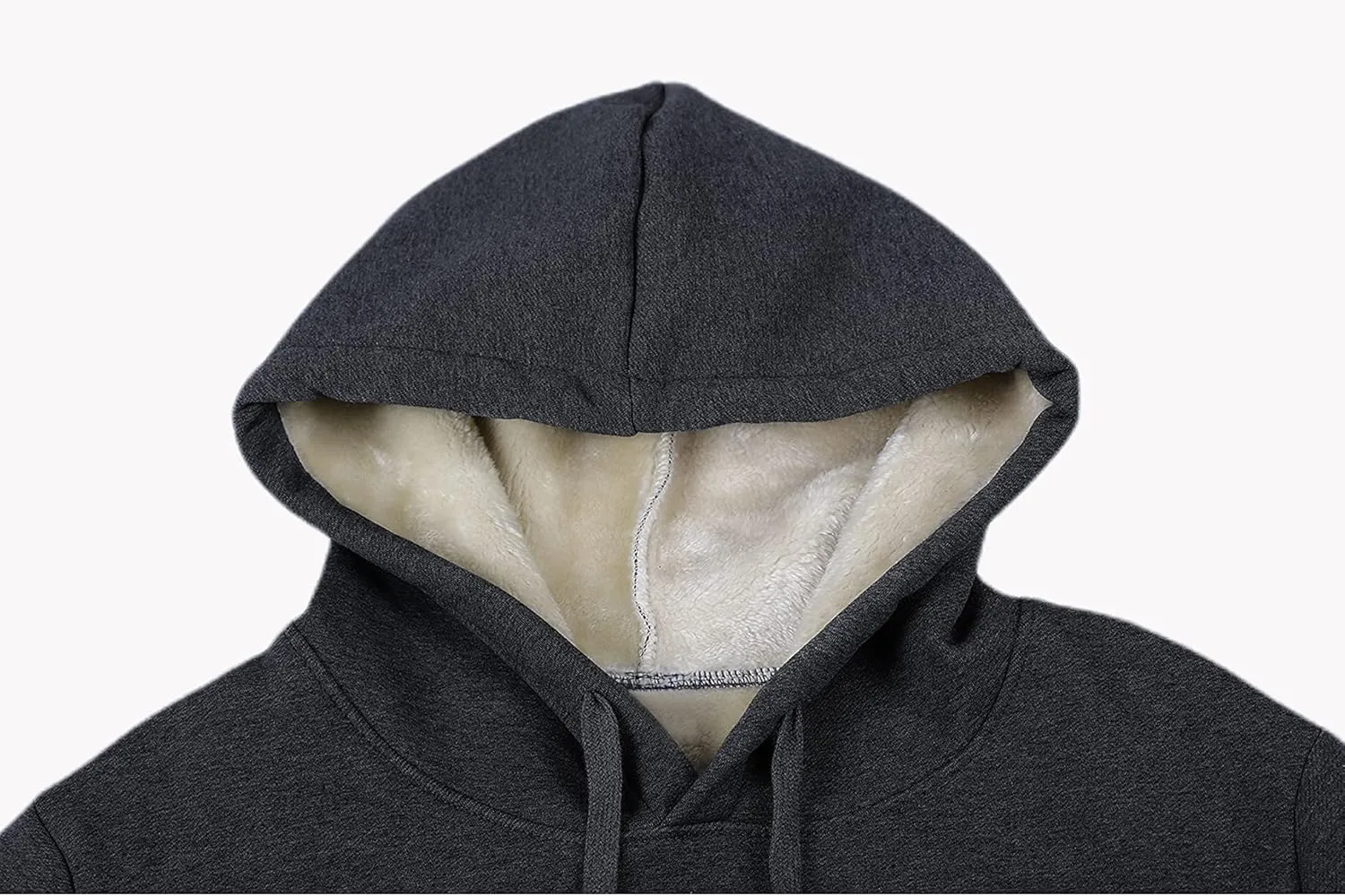 Yeokou Women's Winter Hoodies Pullover Sherpa Fleece Warm Heavyweight Sweatshirt