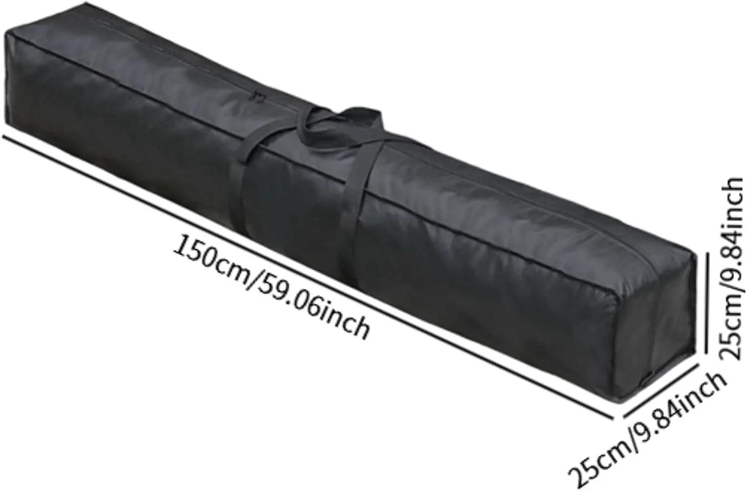 Yiju Travel Duffel Bag Large Sports Equipment Storage Sturdy Convenient Dustproof Waterproof Long Luggage Bag for Camping Fishing, 150cmx25cmx25cm